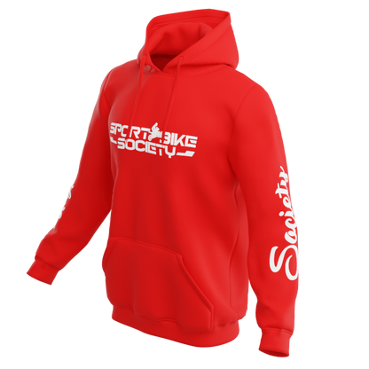 I <3 Wheelies ( Red Hoodie)
