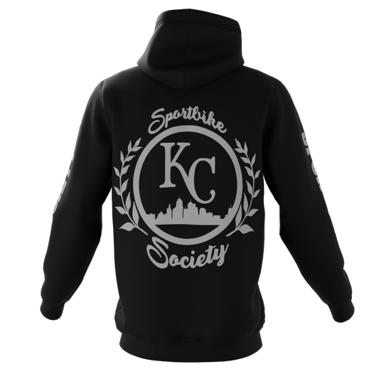 Crown Hustle (Hoodie) Grey Nardo